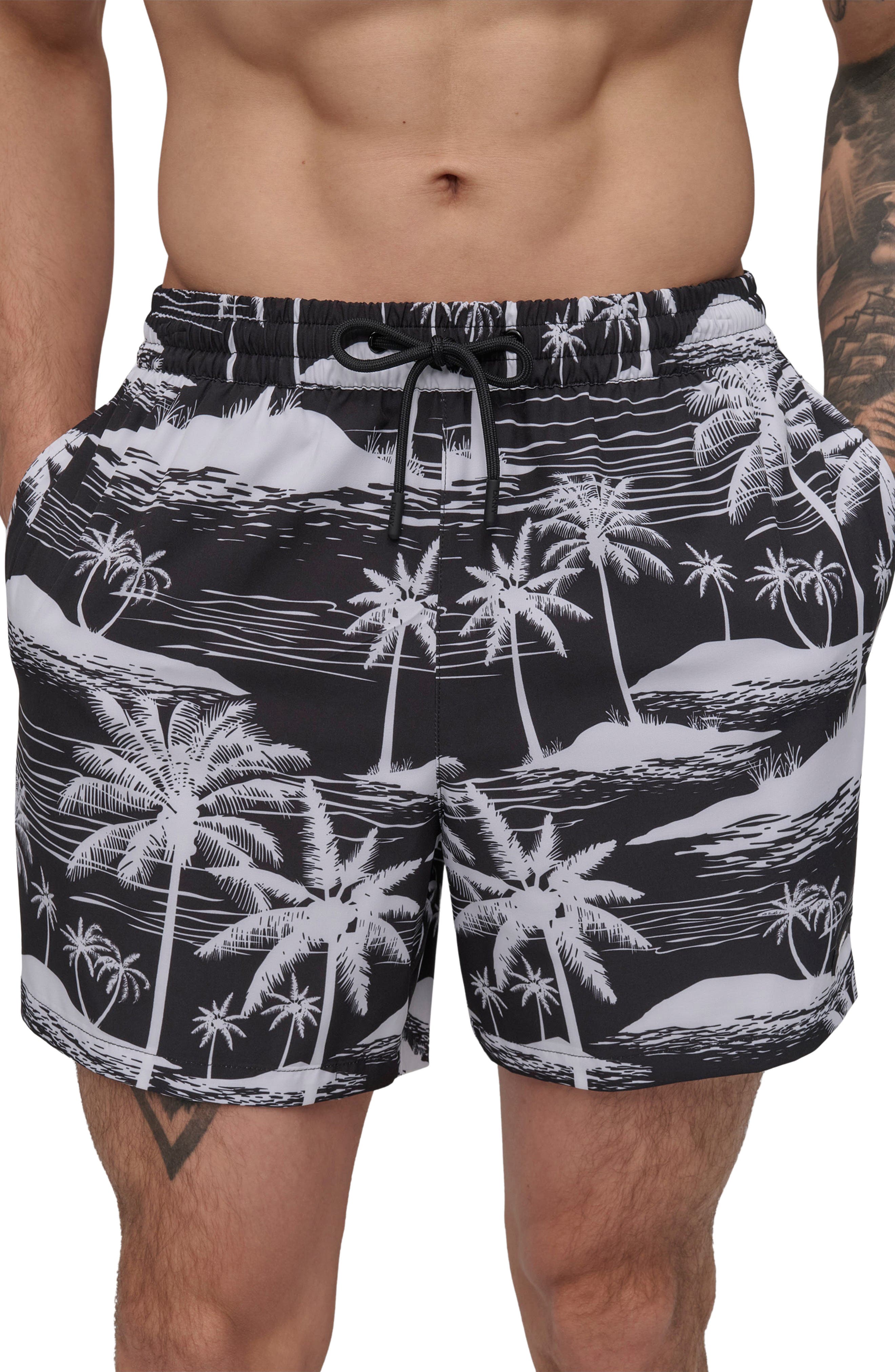 DKNY Modern Euro Swim Trunks