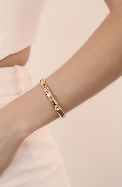 Ettika Sparkle Cuff Bracelet In Gold