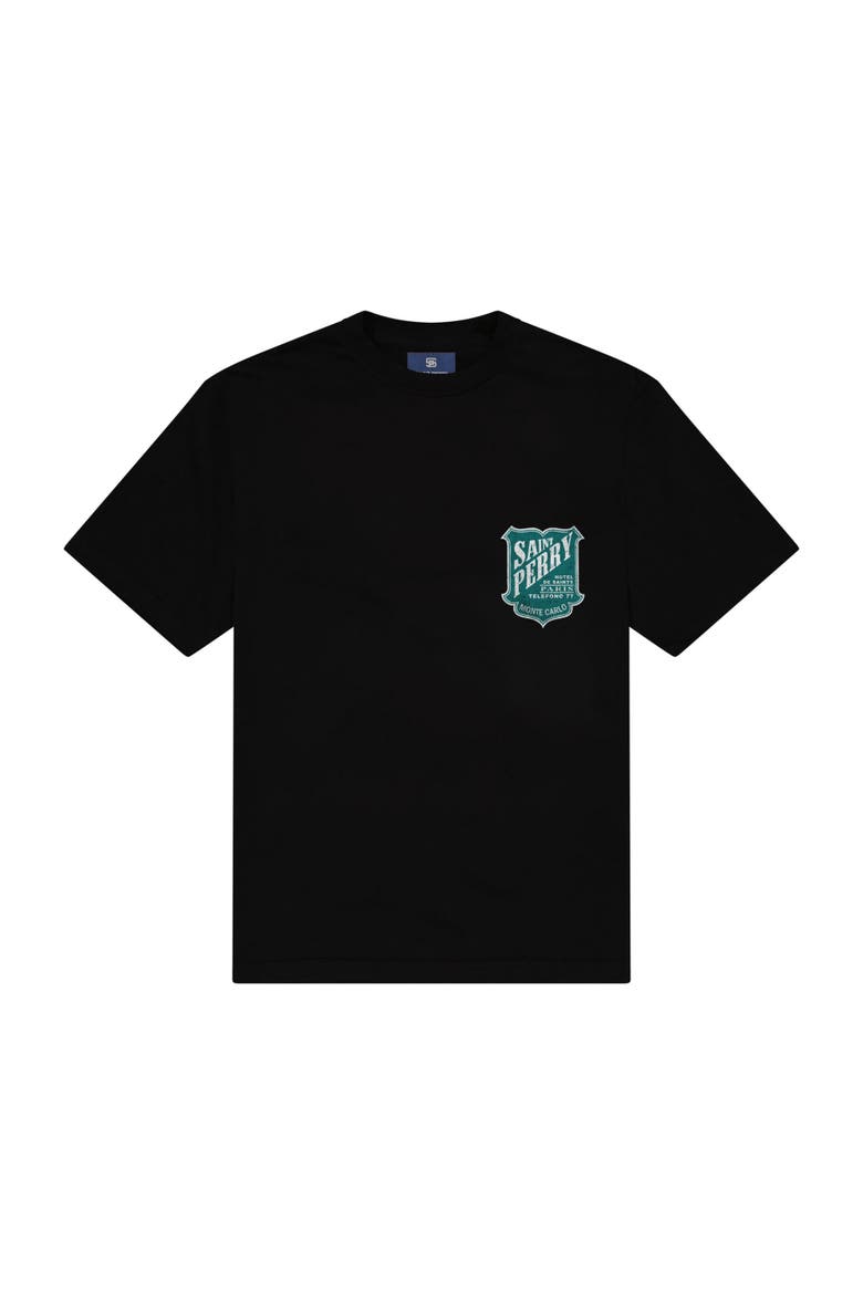 Hotel De Saints Tees, Alternate, color, Black