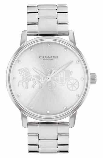 COACH Grand Quartz Bracelet Watch, 36mm