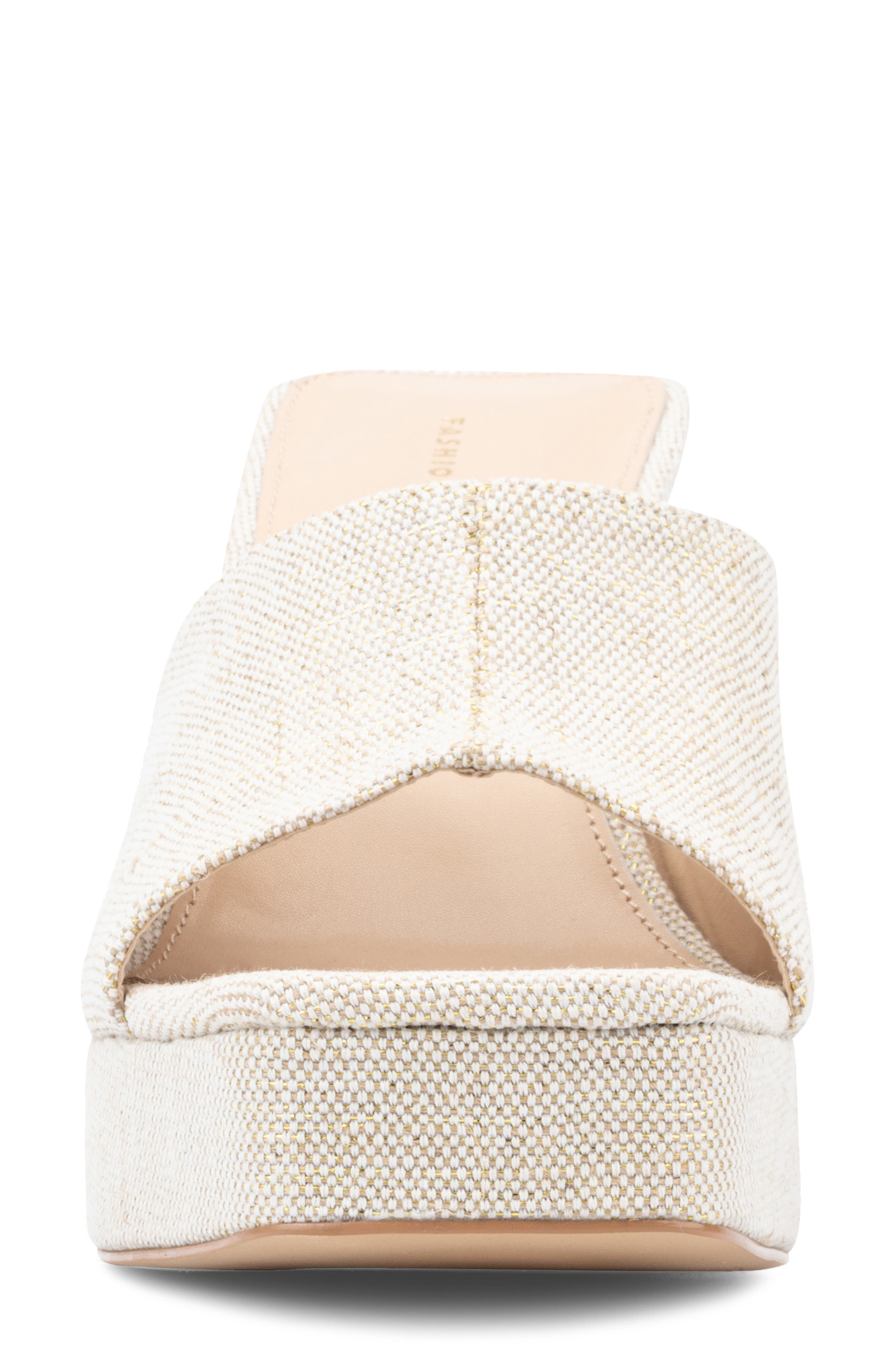 Fashion to Figure Teresa Heel Sandal - Wide Width, Alternate, color, Gold