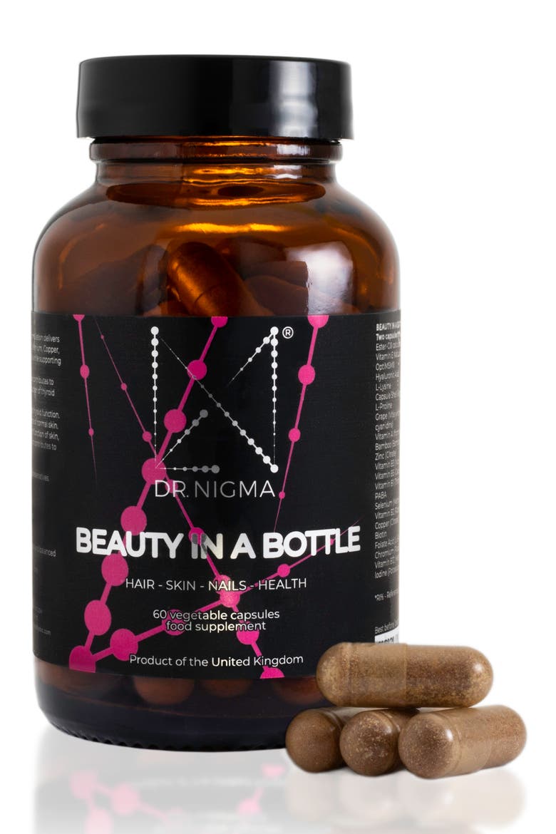 Beauty in a Bottle Food Supplement, Main, color, NO COLOR