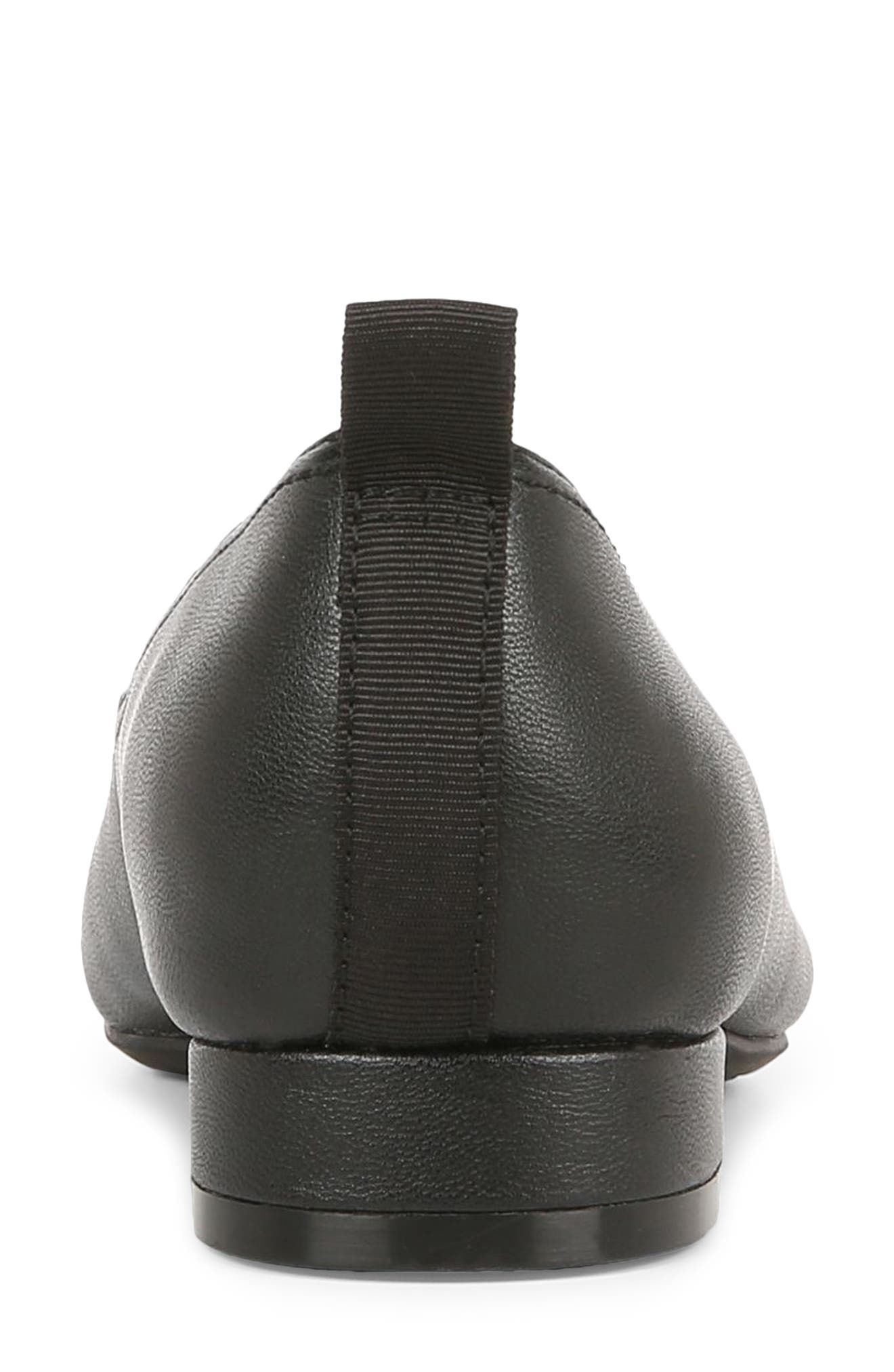 LifeStride Cameo Flat - Wide Width Available, Alternate, color, Black Leather