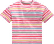 Mini Boden Kids' Breton Stripes T-Shirt