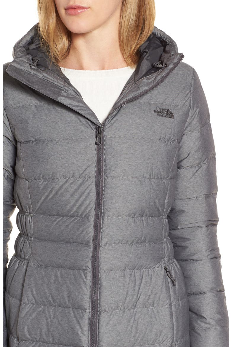 Gotham II Down Parka, Alternate, color, TNF MEDIUM GREY HEATHER