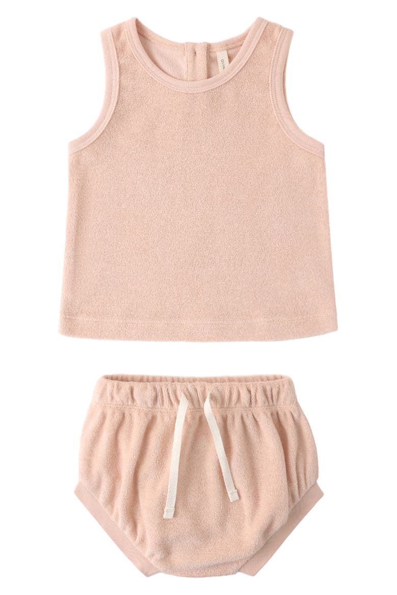 Kids' Terry Tank & Bloomers Set, Alternate, color, MELON