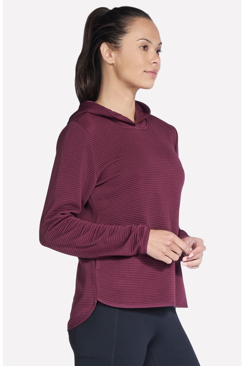 GO WALK® Everywhere Tunic Hoodie, Alternate, color, FIG