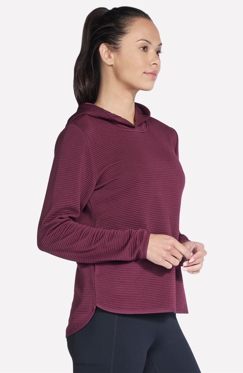 SKECHERS GO WALK<sup>®</sup> Everywhere Tunic Hoodie, Alternate, color, Fig