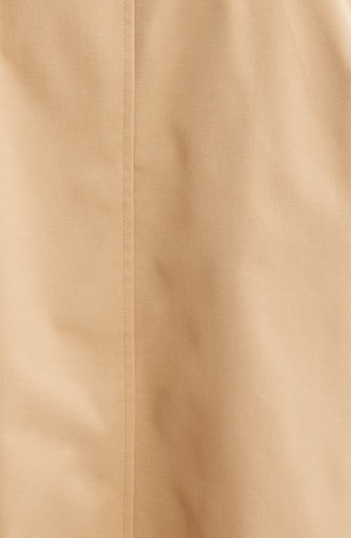 Bernardo Long Rain Coat In Brown