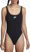 Nike Logo Embroidered Bodysuit