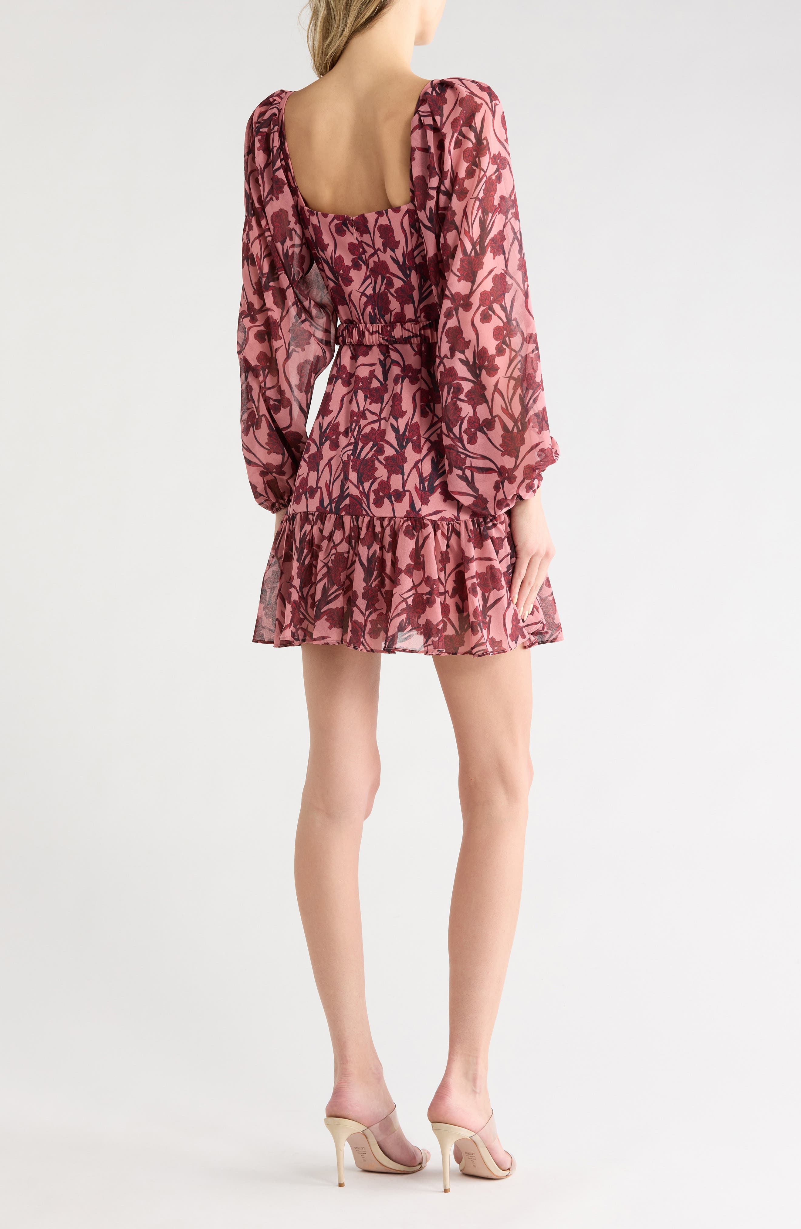 Hutch Dahlia Long Sleeve Fit & Flare Dress