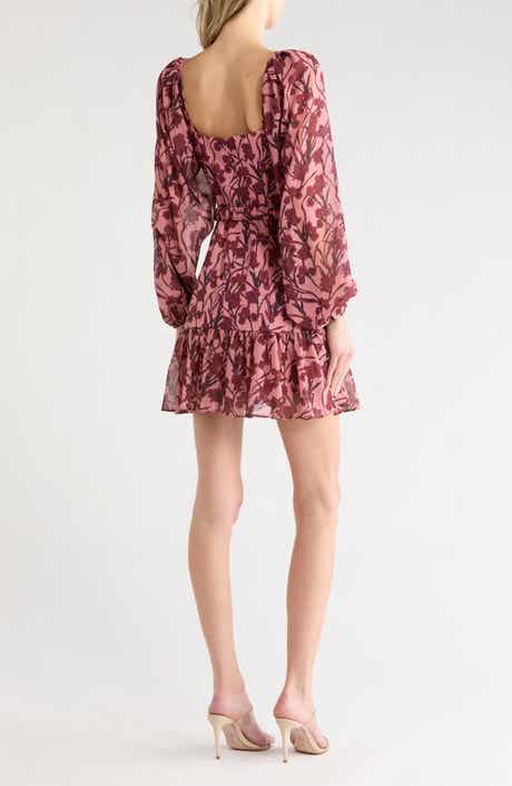 Hutch Dahlia Long Sleeve Fit & Flare Dress