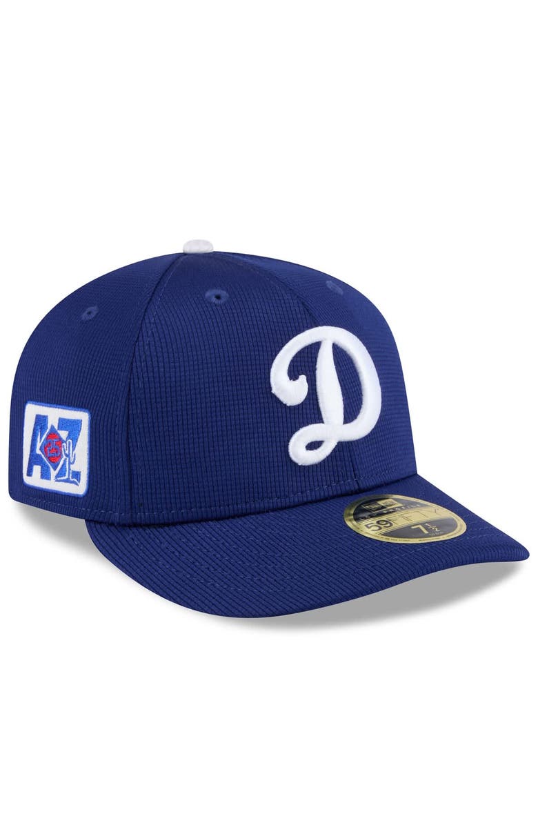 New Era Men's New Era Royal Los Angeles Dodgers 2025 Spring Training Low Profile 59FIFTY Fitted Hat, Alternate, color, Royal