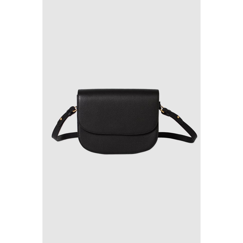 Tah Camila Saddle Bag In Black