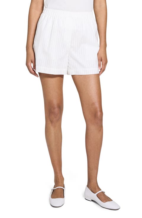 ショートパンツ PHILOSOPHY Women Shorts  Burmudas 251G030107250003 WHITE TWILL SHORT PANTS(36 WHITE): BOTTOMSjosemoon
