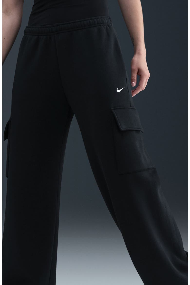 Sportswear Phoenix Fleece Wide Leg Cargo Sweatpants (Women