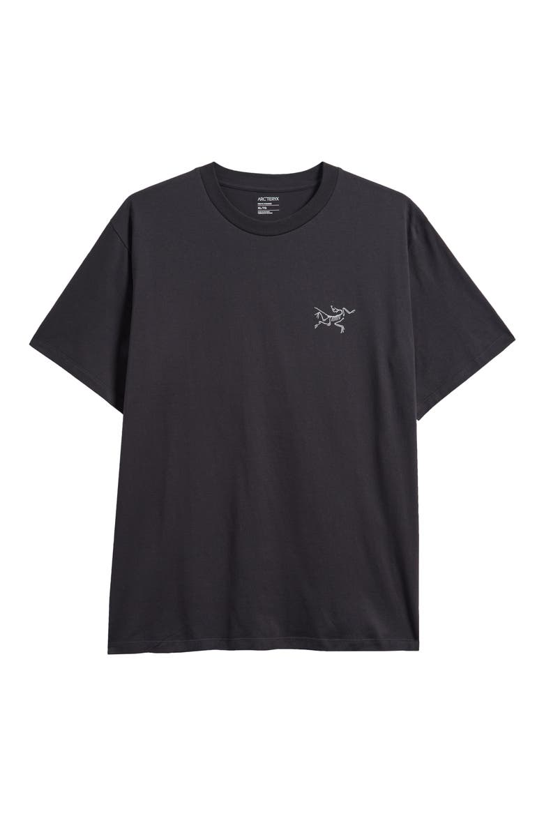 Kragg Logo Cotton Graphic T-Shirt, Main, color, BLACK