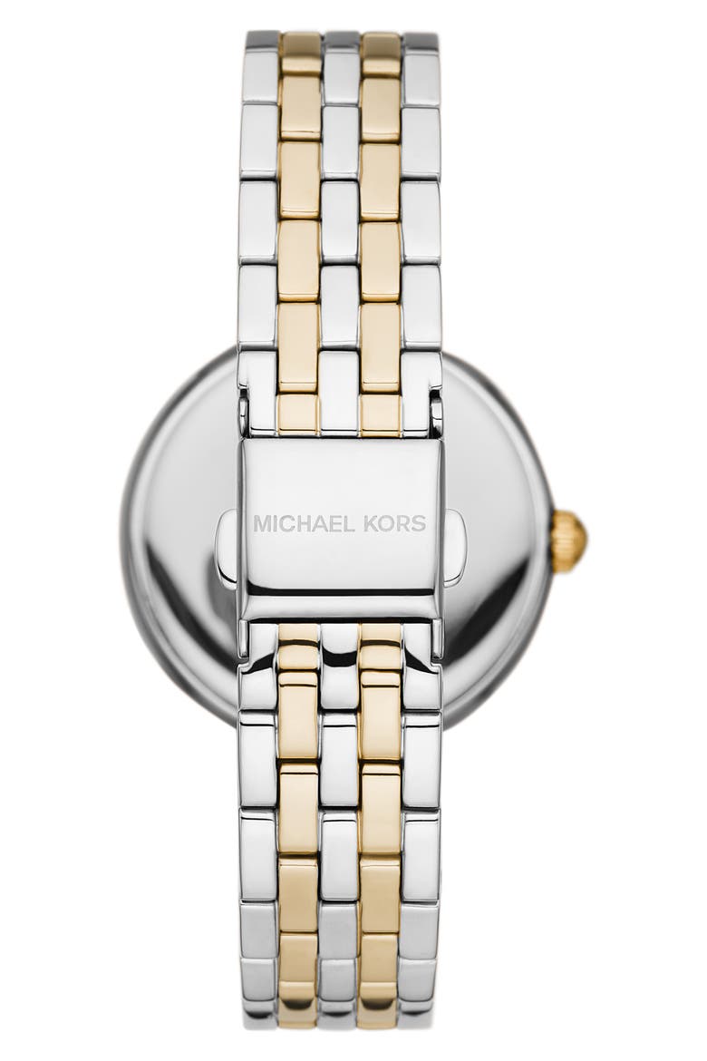 Darci Diamond Bracelet Watch, 34mm, Alternate, color, TWO-TONE
