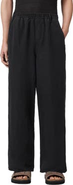 AllSaints Korten Wide Leg Pull-On Pants