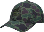 adidas Men's adidas Camo New York Islanders Locker Room Slouch Adjustable Hat