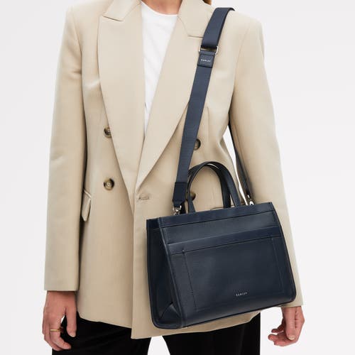 Radley Alba Place Small Ziptop Satchel Bag In Black