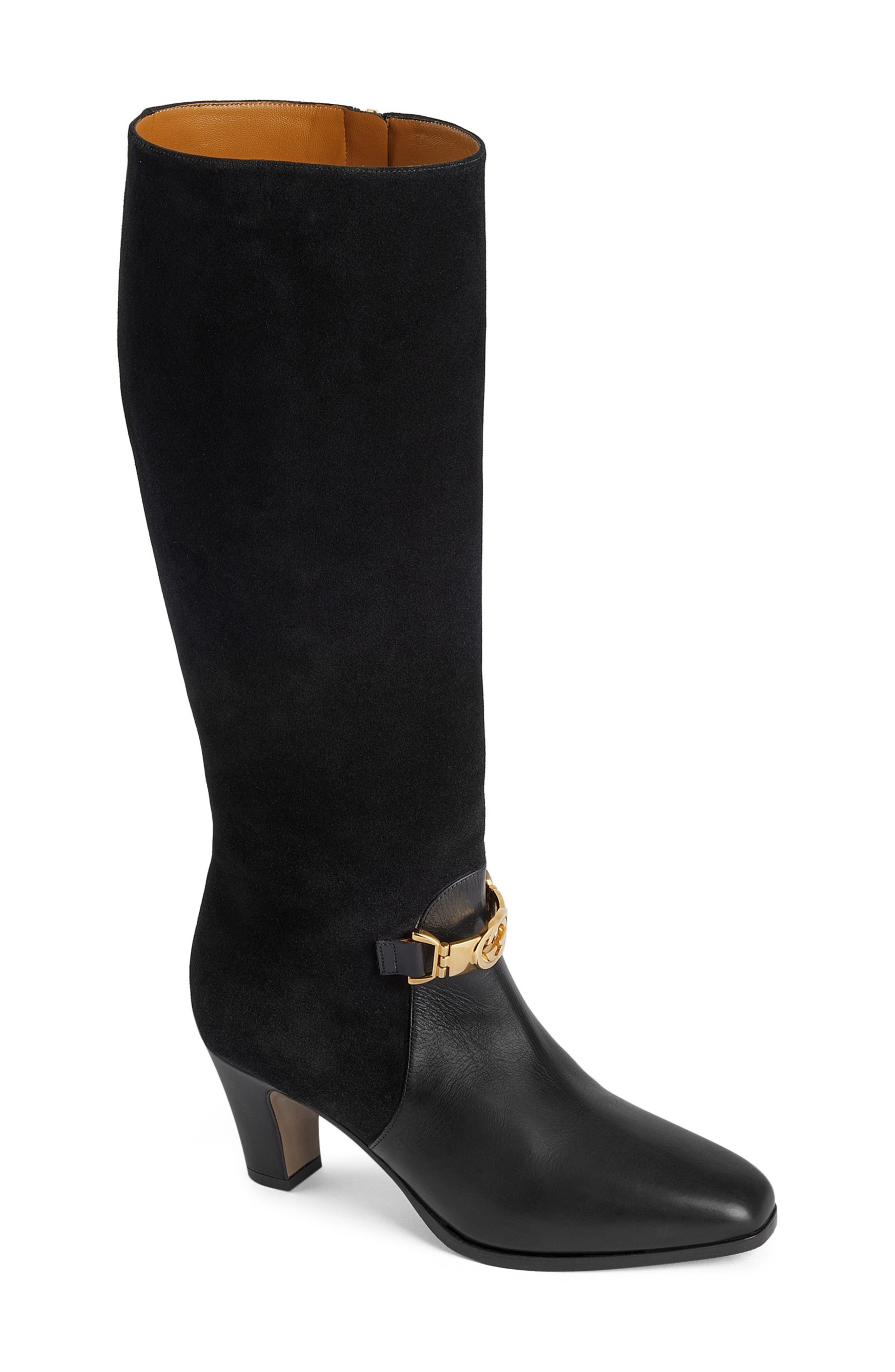 Gucci Anna Knee High Boot, Main, color, 