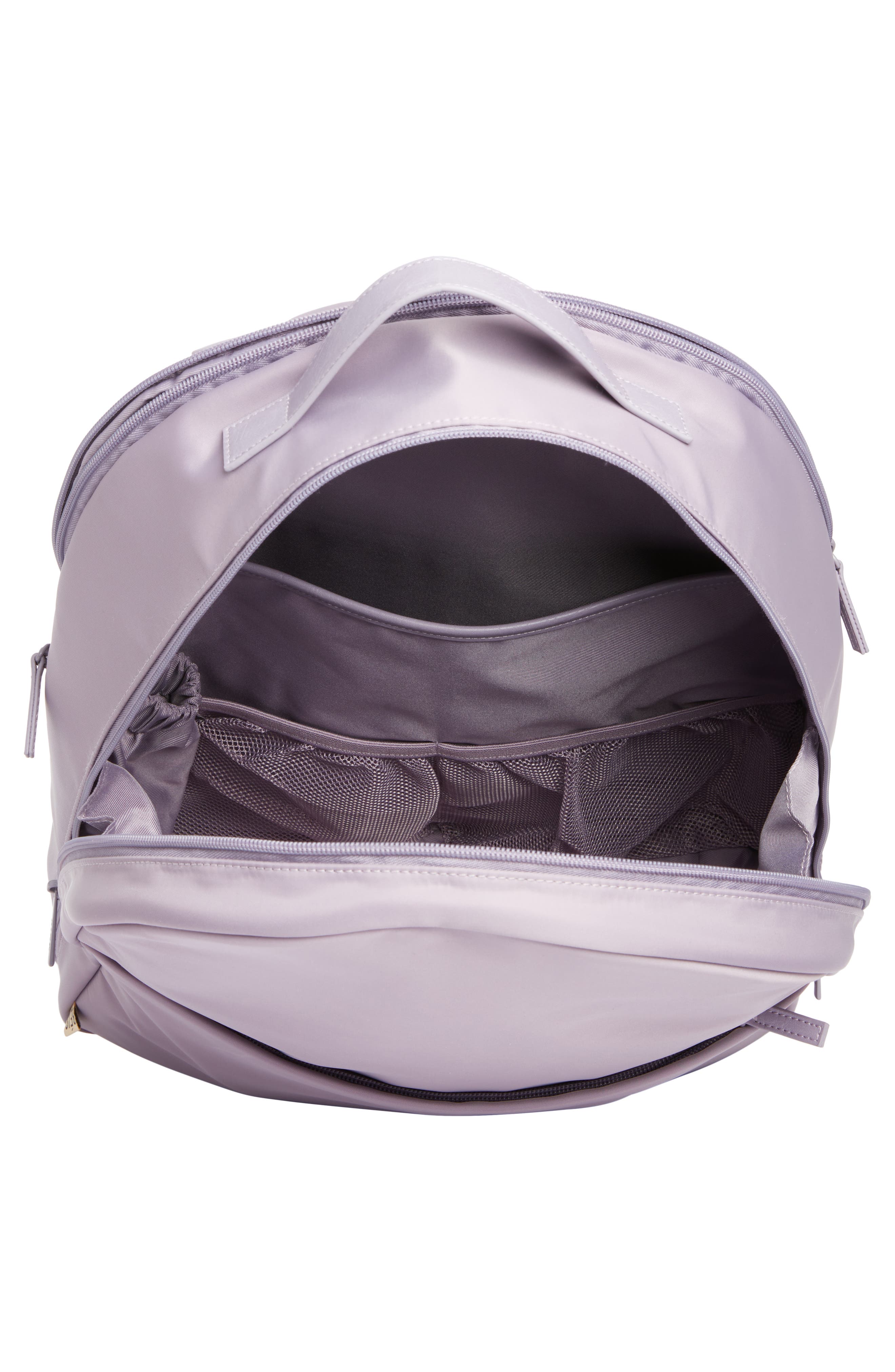 Béis The Commuter Backpack, Alternate, color, Lavender