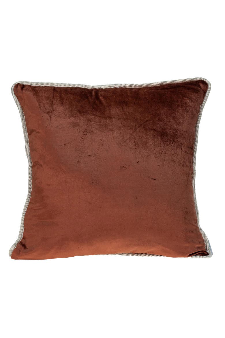 Maia Transitional Yellow Throw Pillow, Alternate, color, YELLOW