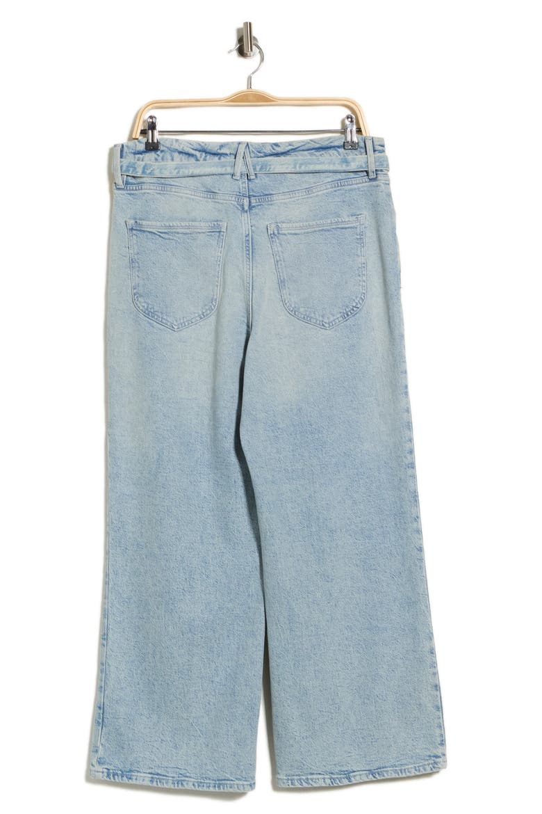 Good Waist Palazzo Crop Jeans, Alternate, color, INDIGO999