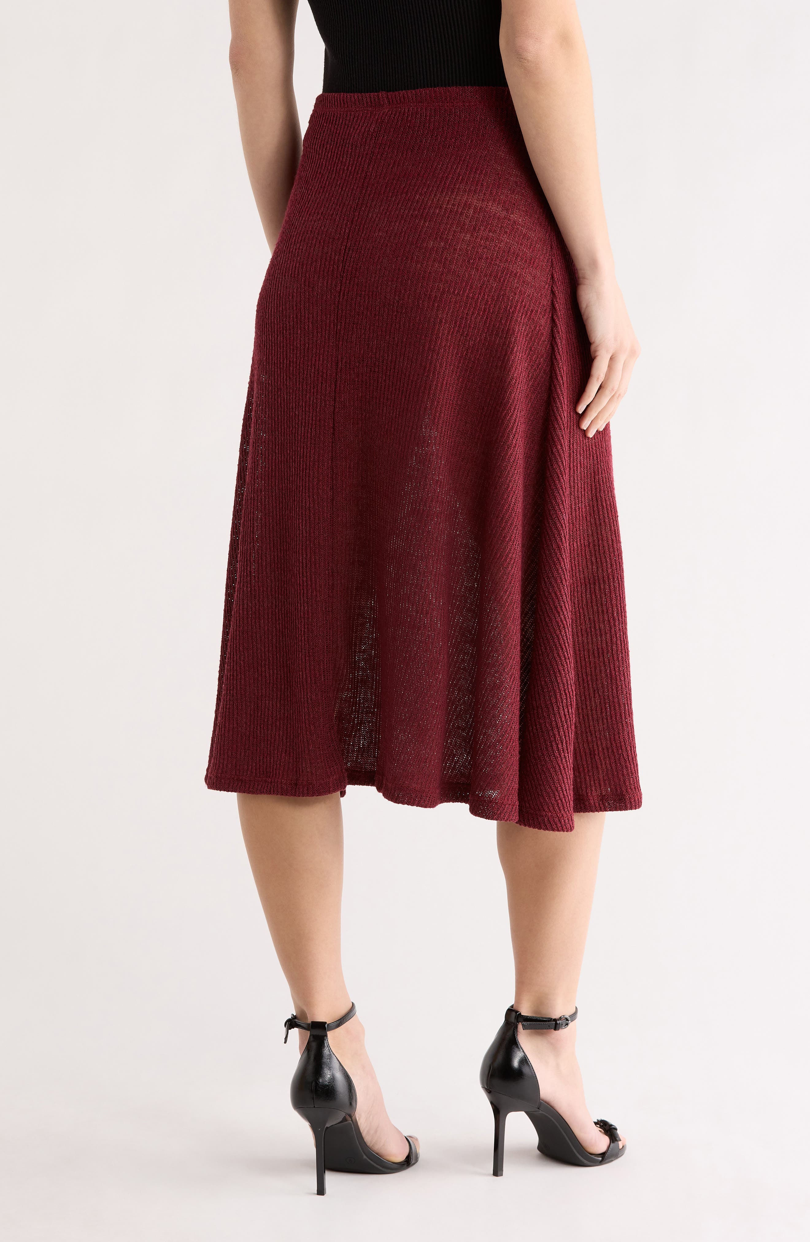 Flared Midi Skirt - image 4