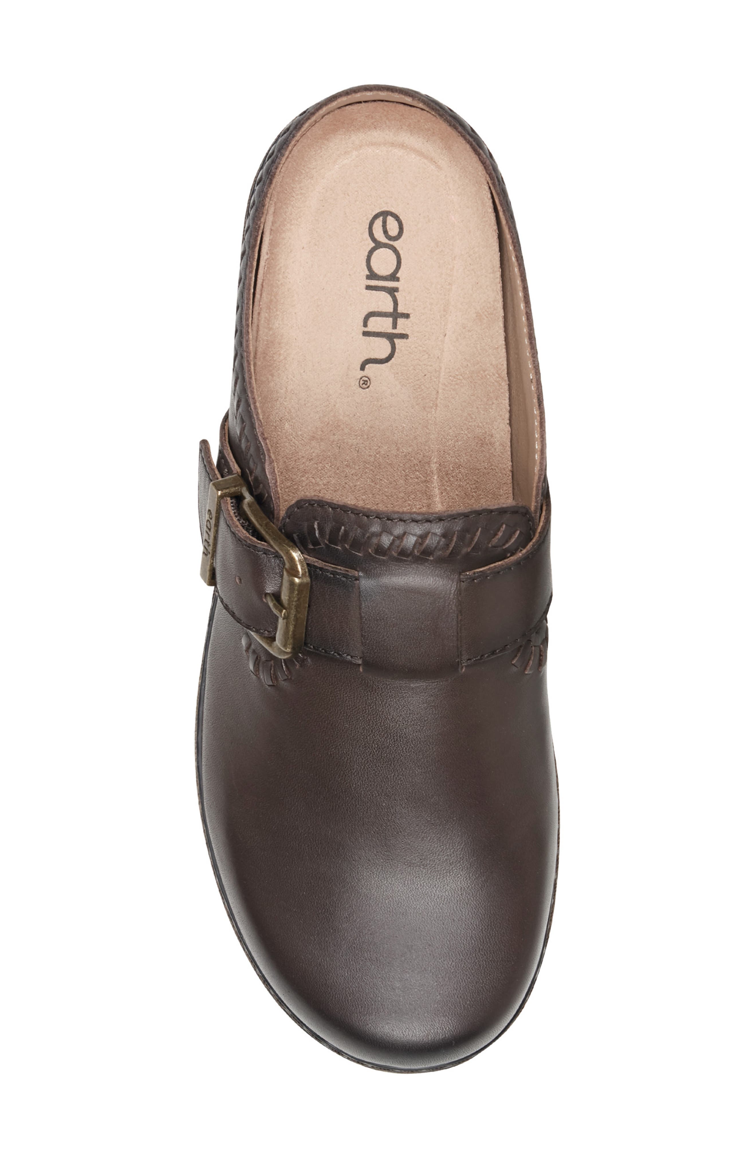Kay Clog, Alternate, color, DARK BROWN