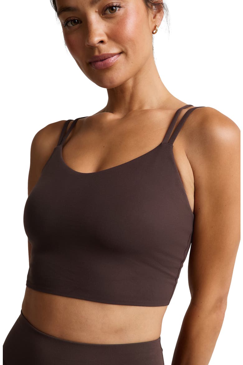 In the Zone Performance Cropped Tank, Alternate, color, COCOA PLUM