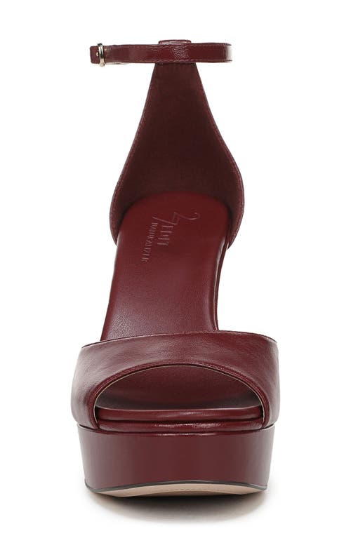 27 Edit Naturalizer Delphie Ankle Strap Platform Sandal In Red