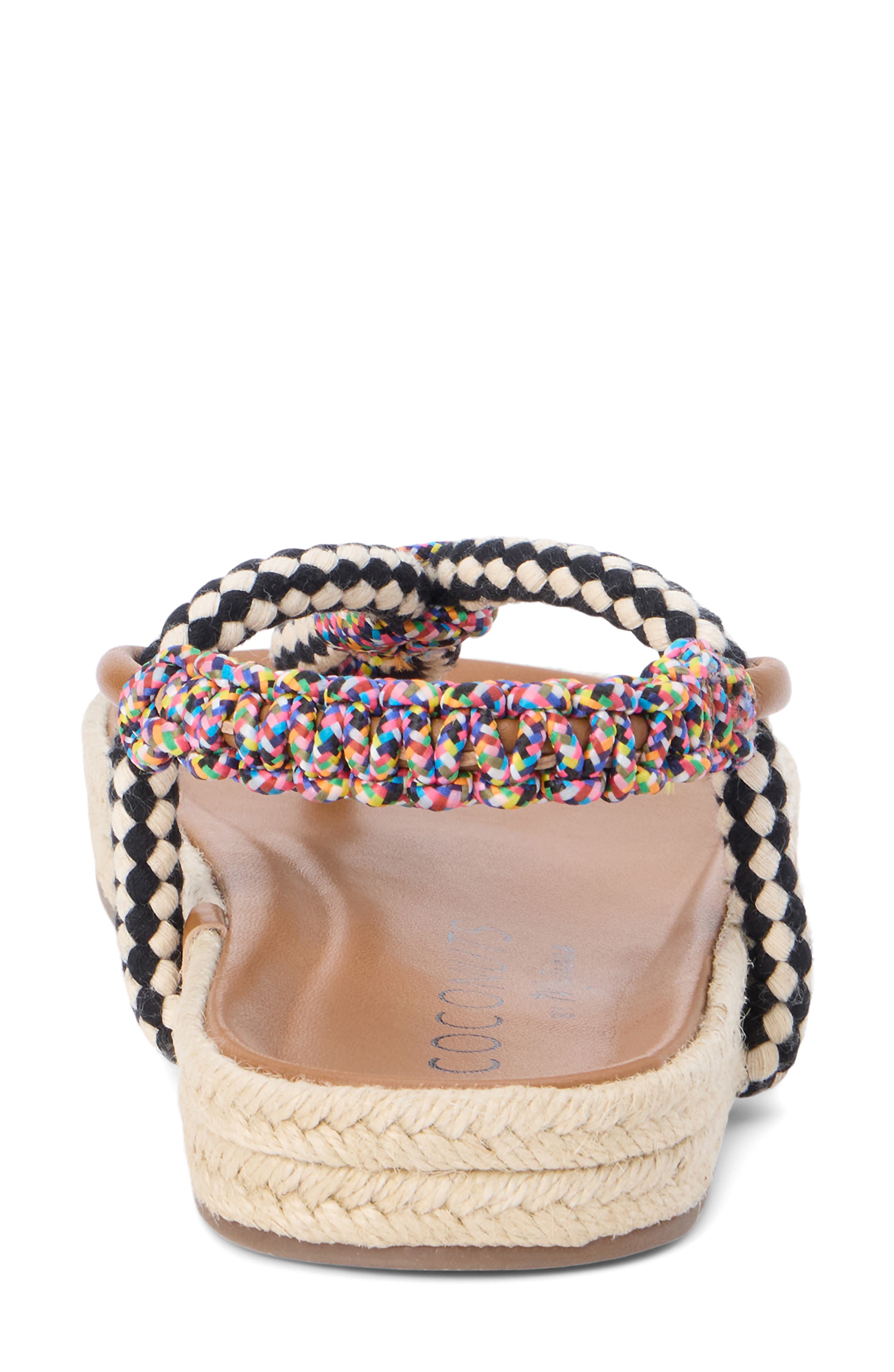 Coconuts by Matisse Celia Platform Sandal, Alternate, color, Black Multi