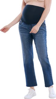 MOTHERHOOD MATERNITY Secret Fit Over the Belly Slim Straight Leg Jeans