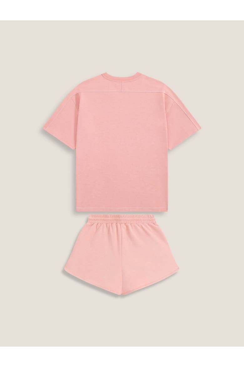 Oversized Sweat Set, Alternate, color, Pink