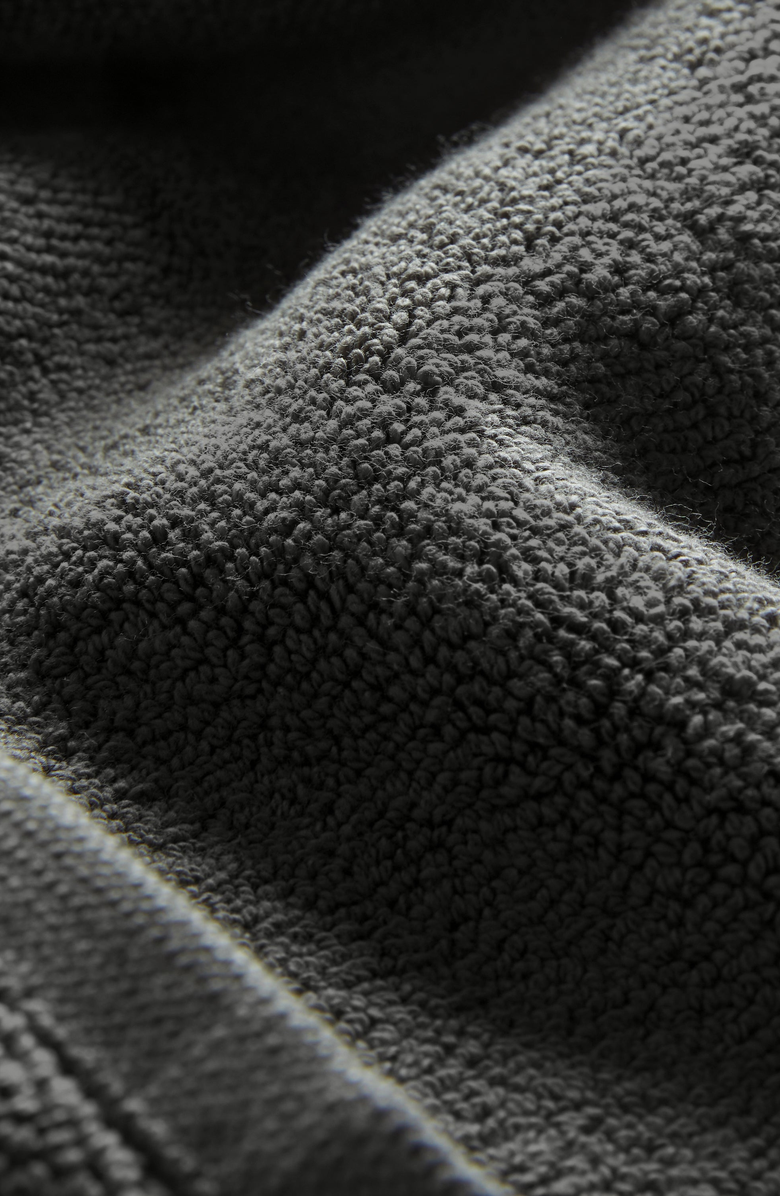 Italic Ultraplush Australian Cotton Hand Towels, Alternate, color, Charcoal