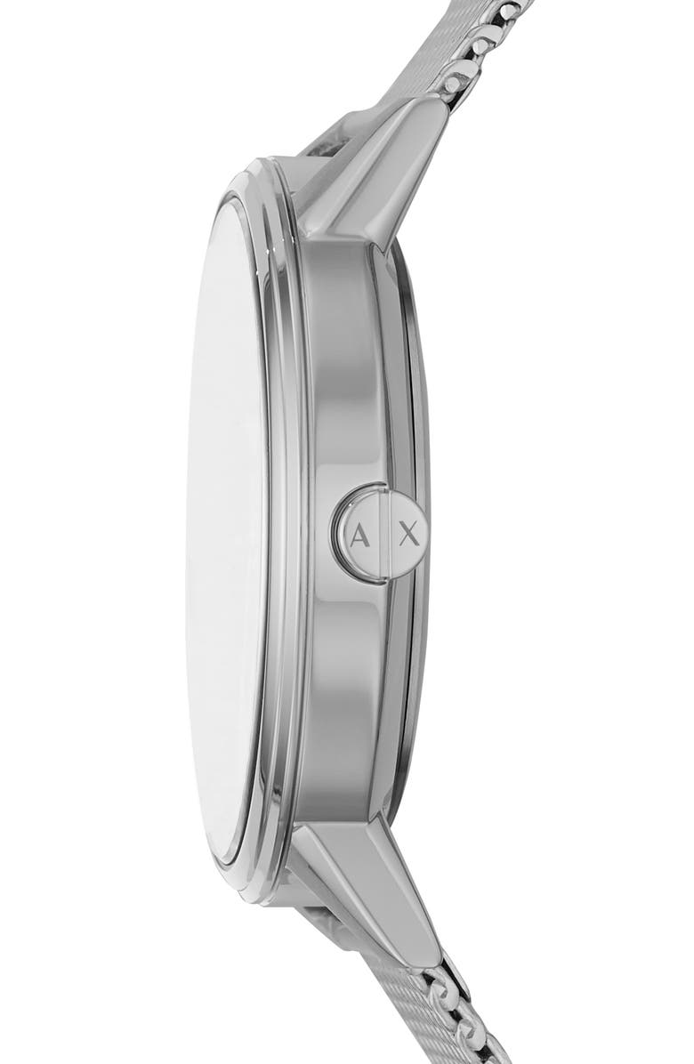 AX Armani Exchange Multifunction Mesh Bracelet Watch, 42mm, Alternate, color,