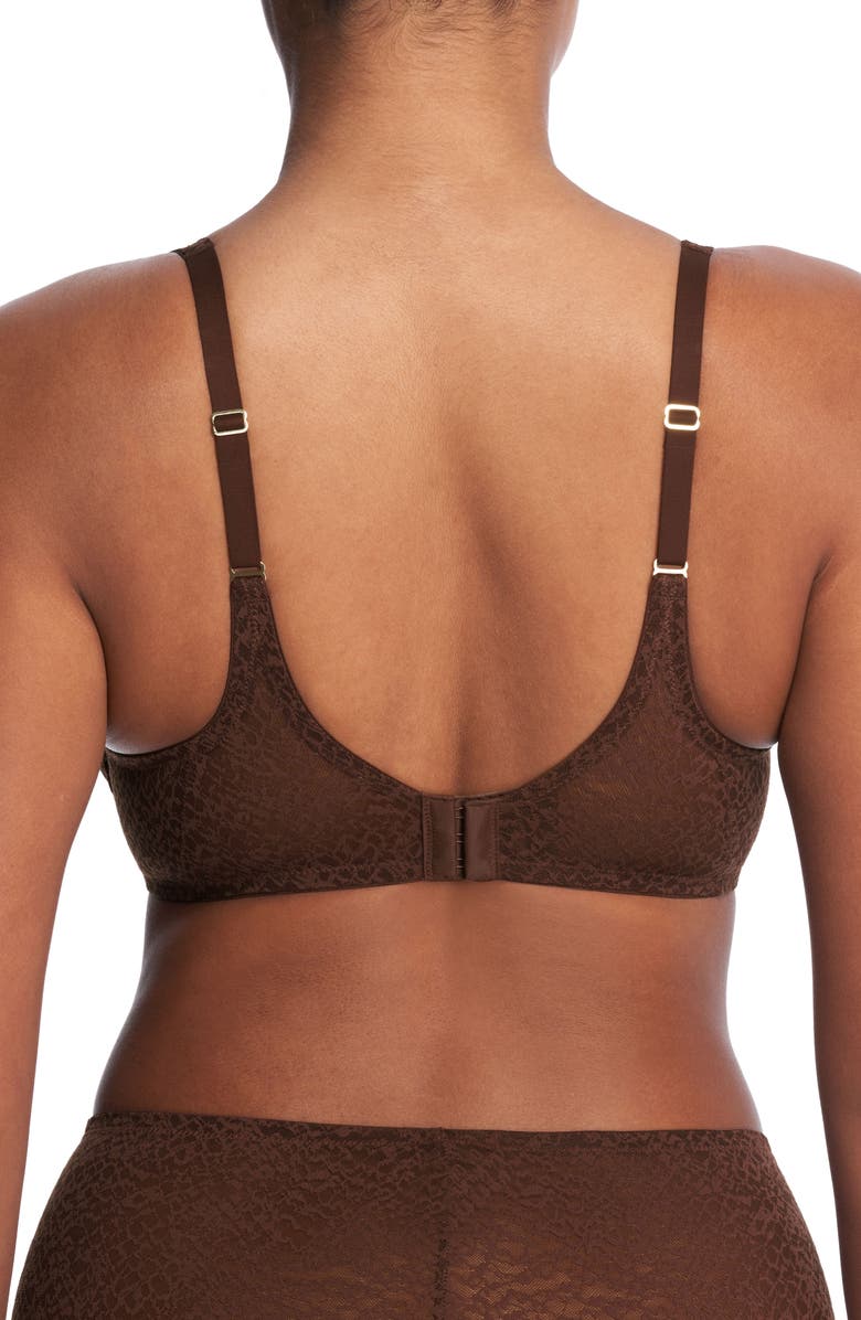 Natori Pretty Smooth Full Fit Smoothing T-Shirt Bra, Alternate, color, Java