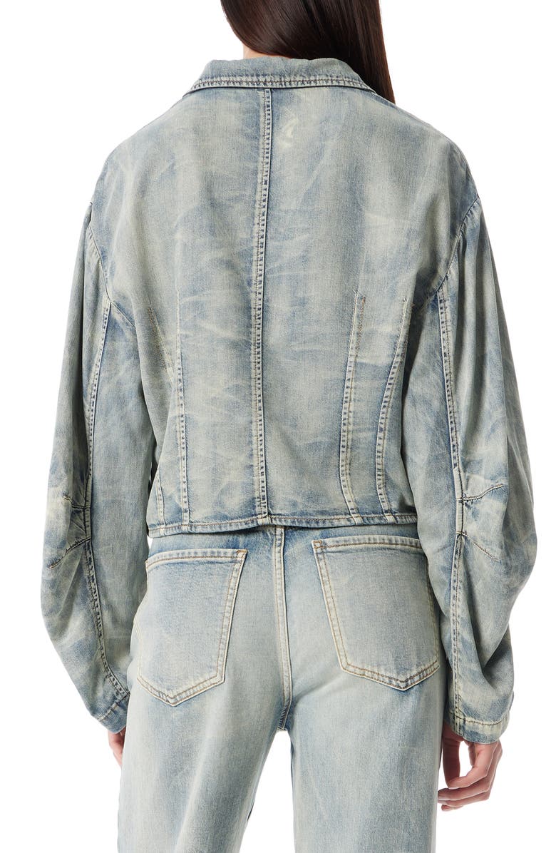 Robert Rodriguez Kelly Barrel Sleeve Denim Jacket, Alternate, color, Hypnosis