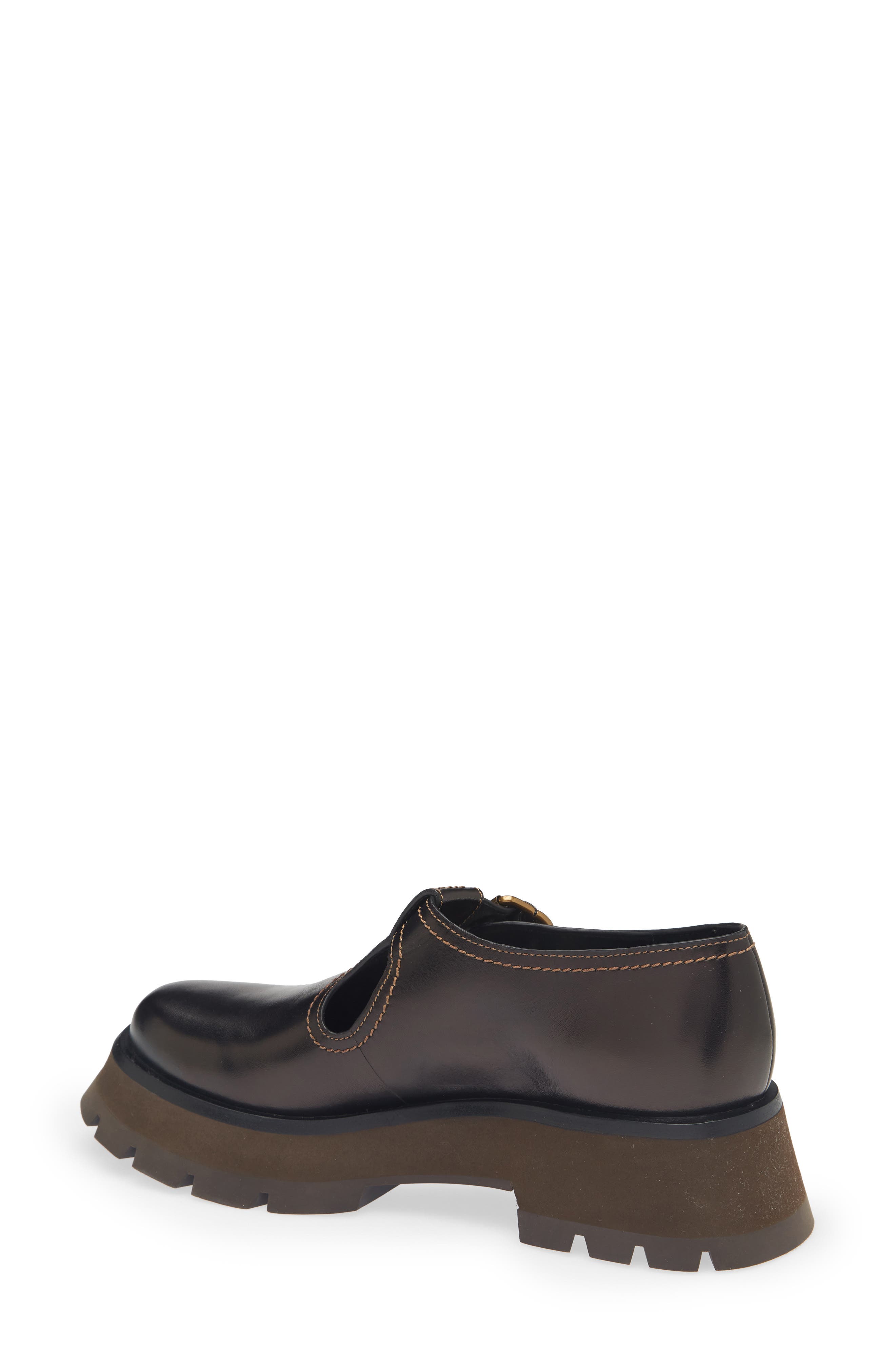 3.1 Phillip Lim Kate Lug Sole Platform Loafer, Alternate, color, Black