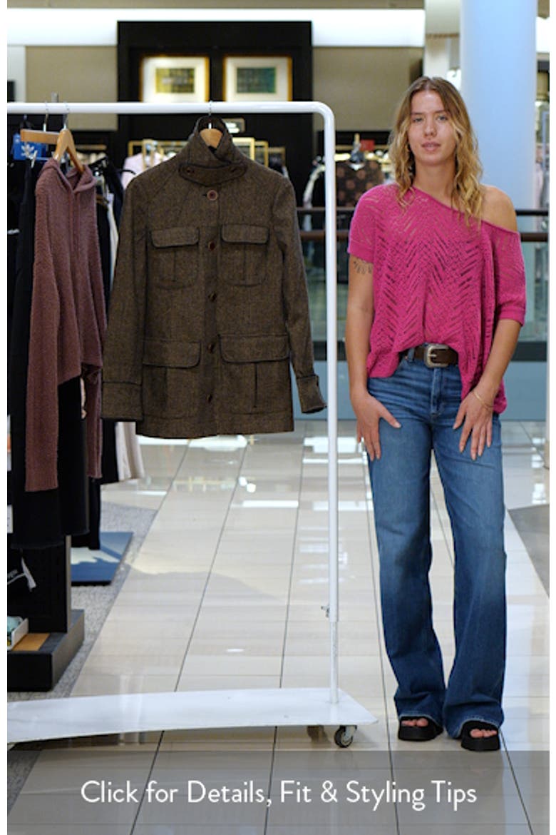 Renaux Herringbone Officer Jacket video