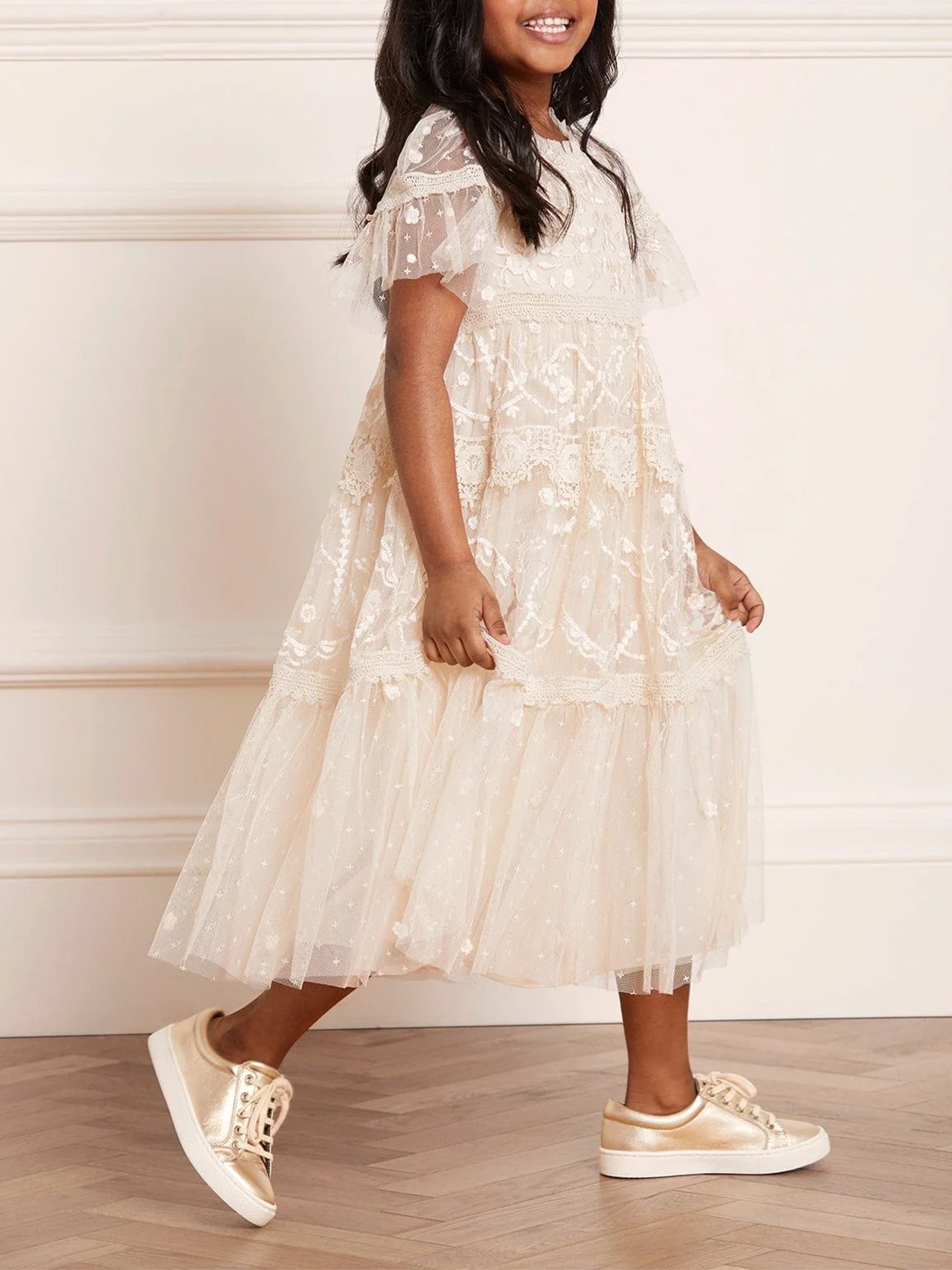 Needle & Thread Kids' Midsummer Lace Kids Dress | Nordstrom