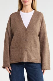 MAX STUDIO V-Neck Cardigan