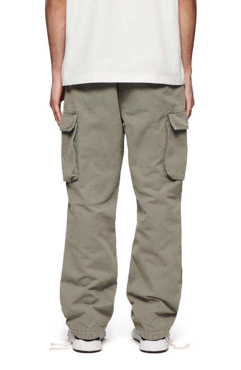 PURPLE BRAND Wide Leg Cotton Canvas Cargo Pants, Alternate, color,