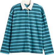 Faherty Legend Rugby Stripe Sweater