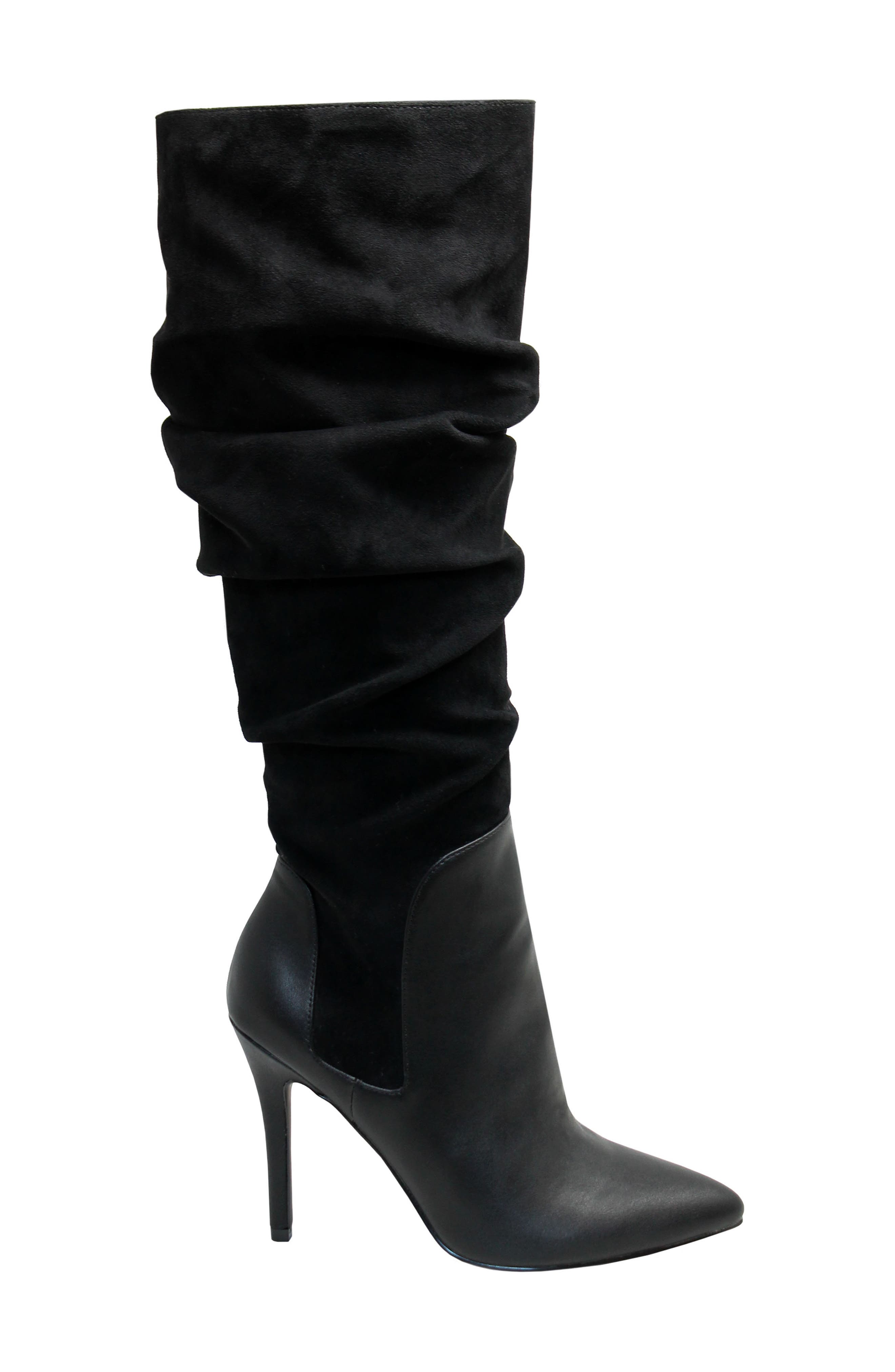 Charles by Charles David Playa Scrunch Pointed Toe Knee High Boot, Alternate, color, 