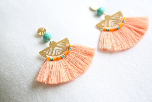 Fosterie Love Earrings In Red