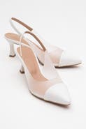 Prologue Shoes Moore Transparent Pointed Toe Pump