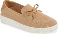 GLORIA VANDERBILT Annette Bow Charm Knit Slip-On Sneaker